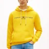 Embroidered Tommy Logo Hoodie
