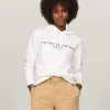 Embroidered Tommy Logo Hoodie Embroidered Tommy Logo Hoodie