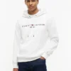 Embroidered Tommy Logo Hoodie