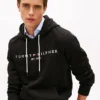 Embroidered Tommy Logo Hoodie