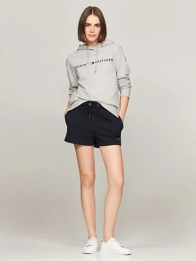 Embroidered Tommy Logo Hoodie Embroidered Tommy Logo Hoodie