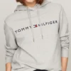 Embroidered Tommy Logo Hoodie Embroidered Tommy Logo Hoodie