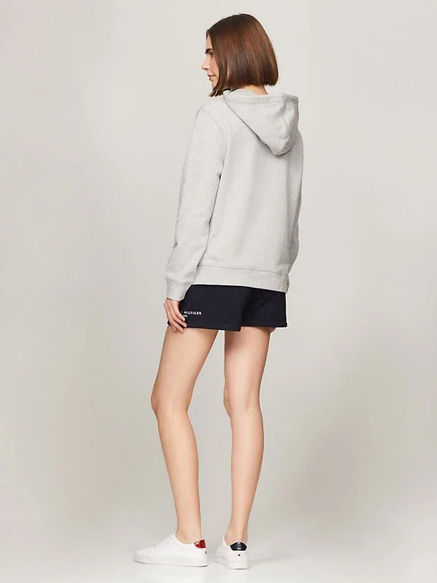 Embroidered Tommy Logo Hoodie Embroidered Tommy Logo Hoodie