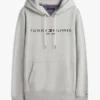 Embroidered Tommy Logo Hoodie