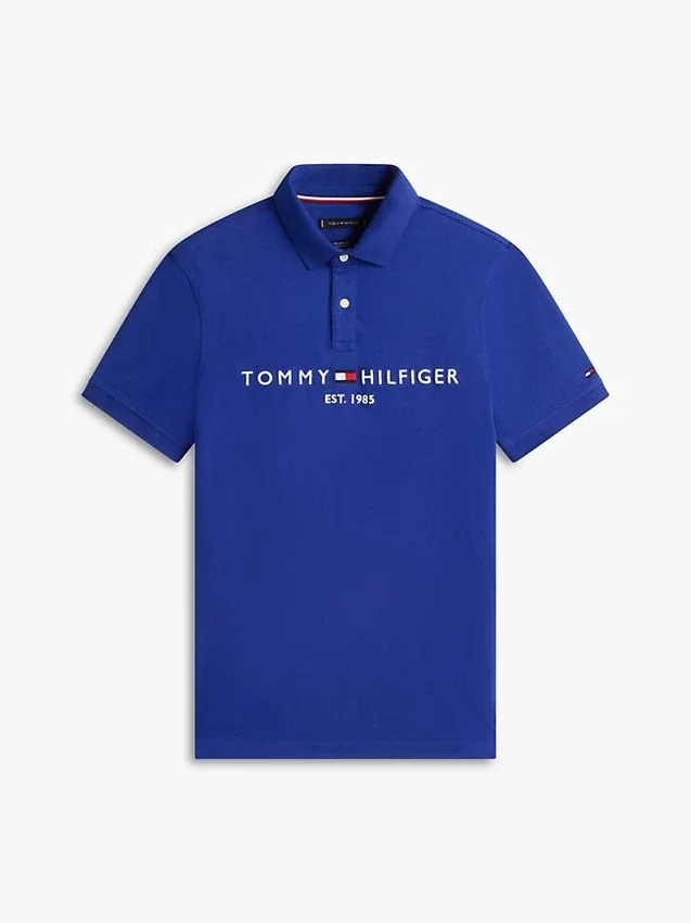Embroidered Tommy Logo Polo Embroidered Tommy Logo Polo
