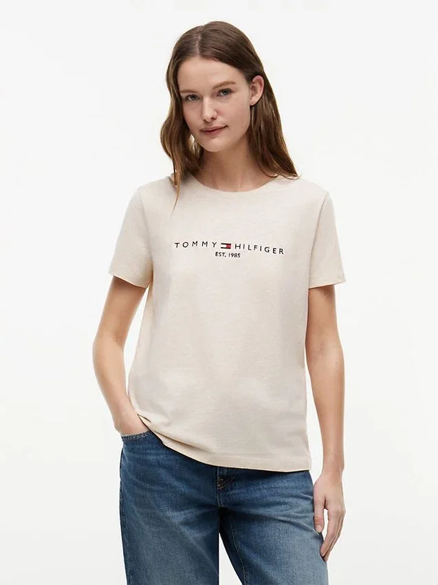 Embroidered Tommy Logo T-Shirt Embroidered Tommy Logo T-Shirt