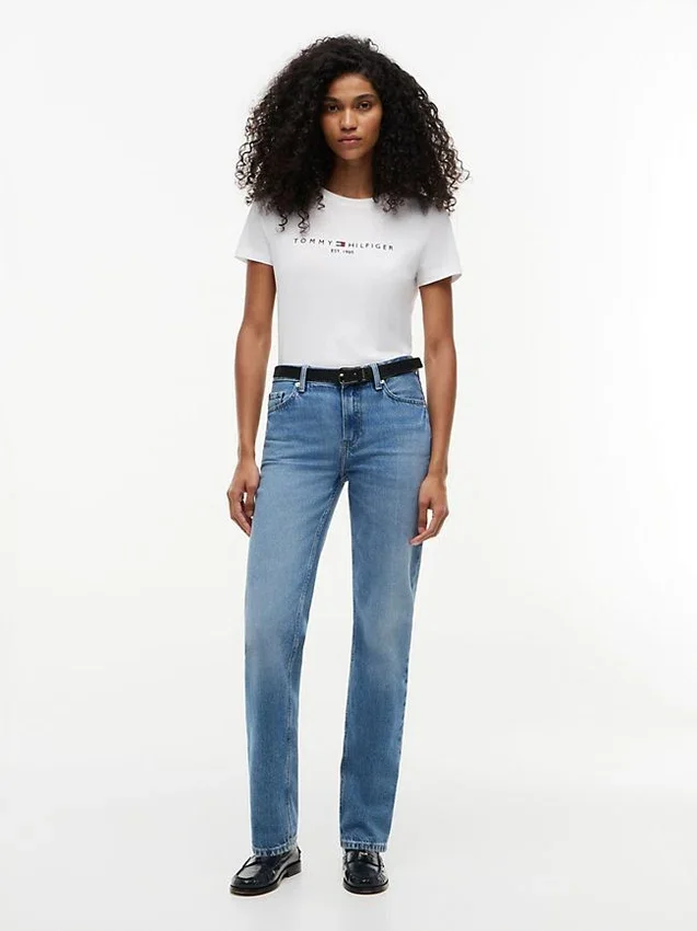 Embroidered Tommy Logo T-Shirt Embroidered Tommy Logo T-Shirt