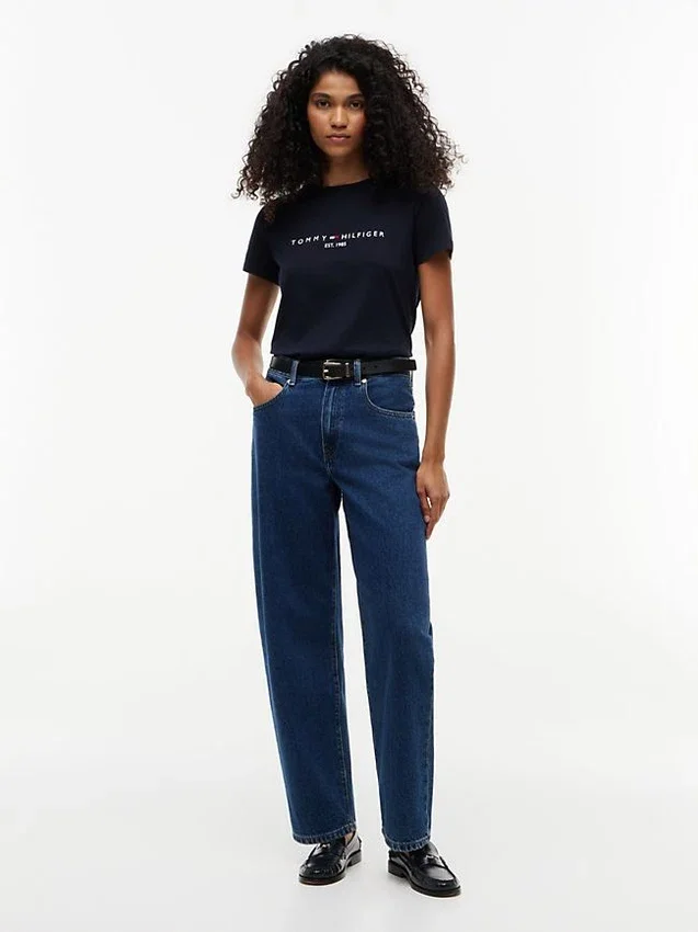 Embroidered Tommy Logo T-Shirt Embroidered Tommy Logo T-Shirt