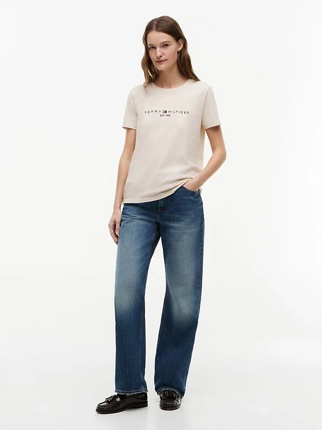 Embroidered Tommy Logo T-Shirt Embroidered Tommy Logo T-Shirt