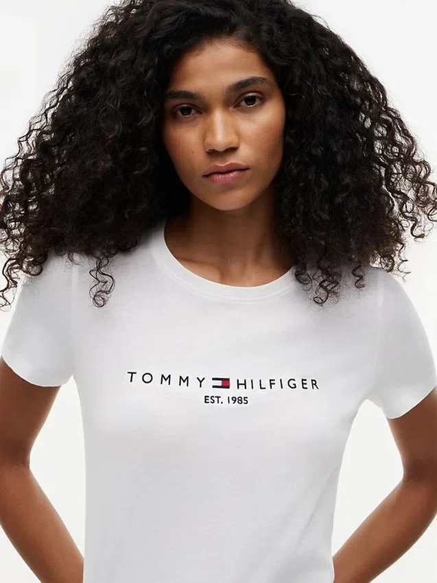Embroidered Tommy Logo T-Shirt Embroidered Tommy Logo T-Shirt