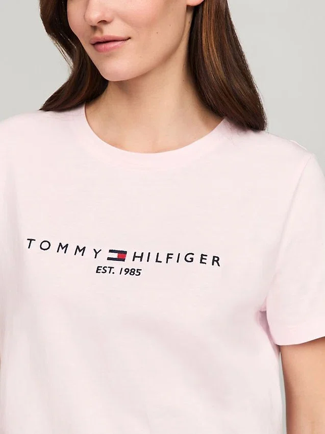 Embroidered Tommy Logo T-Shirt Embroidered Tommy Logo T-Shirt
