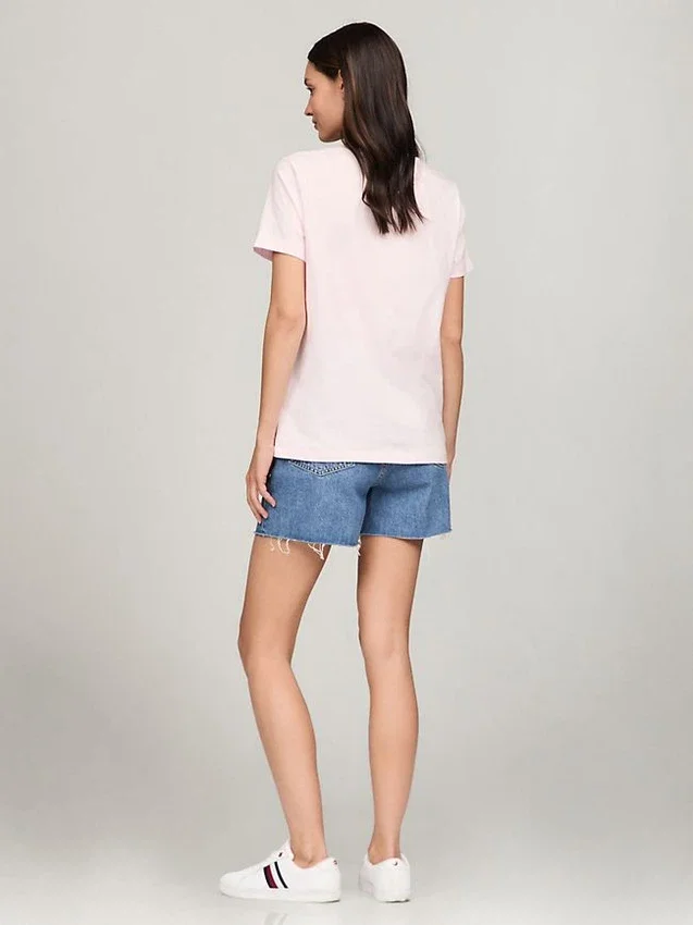Embroidered Tommy Logo T-Shirt Embroidered Tommy Logo T-Shirt
