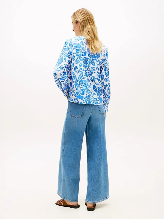 Essential Linen-Blend Pullover Top Essential Linen-Blend Pullover Top