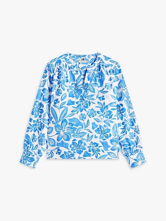 Essential Linen-Blend Pullover Top Essential Linen-Blend Pullover Top