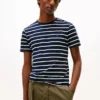 Extra Slim Stripe Stretch-Cotton T-Shirt