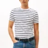 Extra Slim Stripe Stretch-Cotton T-Shirt