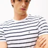 Extra Slim Stripe Stretch-Cotton T-Shirt