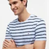Extra Slim Stripe Stretch-Cotton T-Shirt