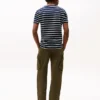Extra Slim Stripe Stretch-Cotton T-Shirt