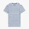 Extra Slim Stripe Stretch-Cotton T-Shirt