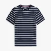 Extra Slim Stripe Stretch-Cotton T-Shirt
