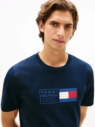 Flag Box Logo T-Shirt
