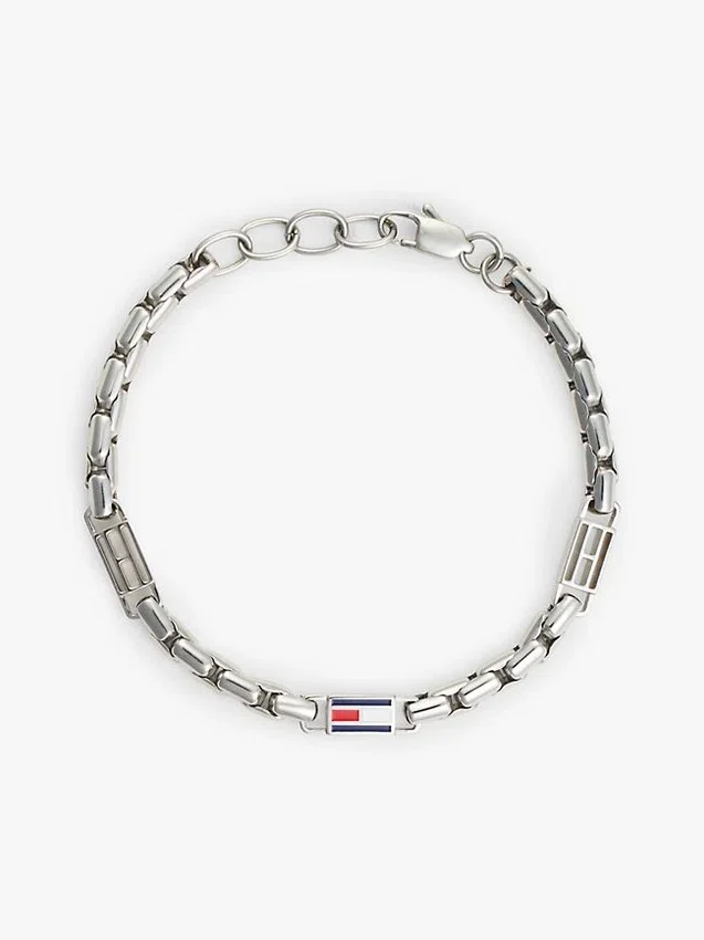 Flag Chain Link Bracelet Flag Chain Link Bracelet