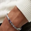 Flag Chain Link Bracelet Flag Chain Link Bracelet