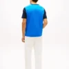 Flag Logo Contrast Sleeve T-Shirt