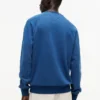Flag Logo Indigo-Dyed Raglan Sweatshirt