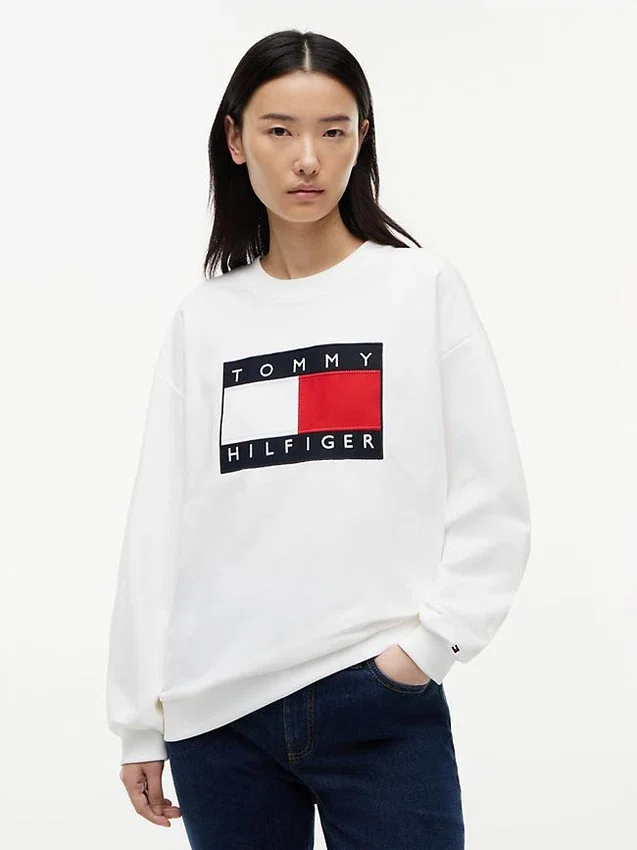 Flag Logo Sweatshirt Flag Logo Sweatshirt