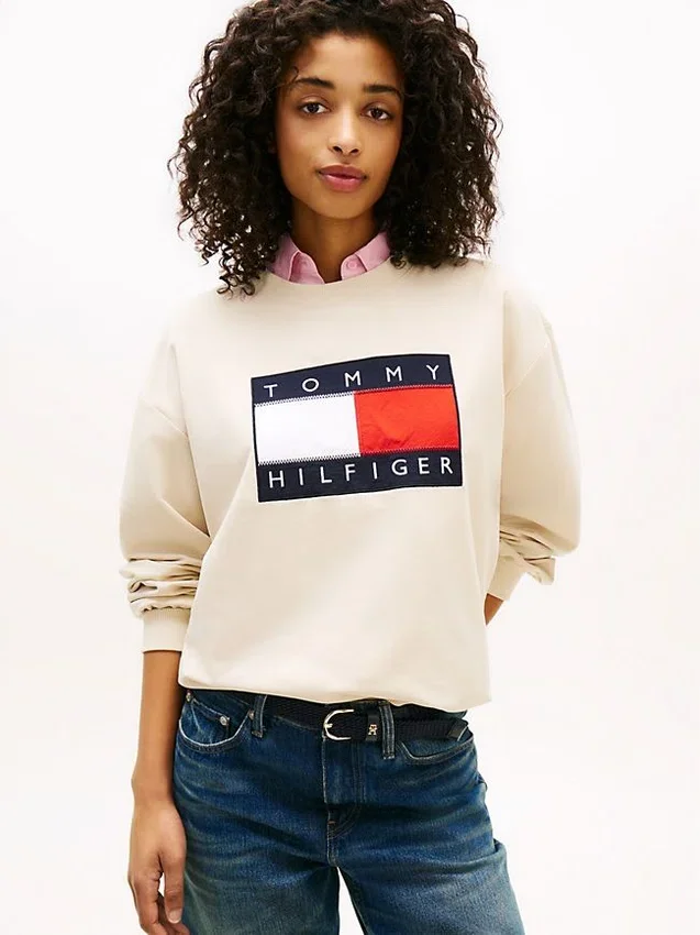 Flag Logo Sweatshirt Flag Logo Sweatshirt