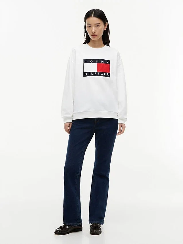 Flag Logo Sweatshirt Flag Logo Sweatshirt