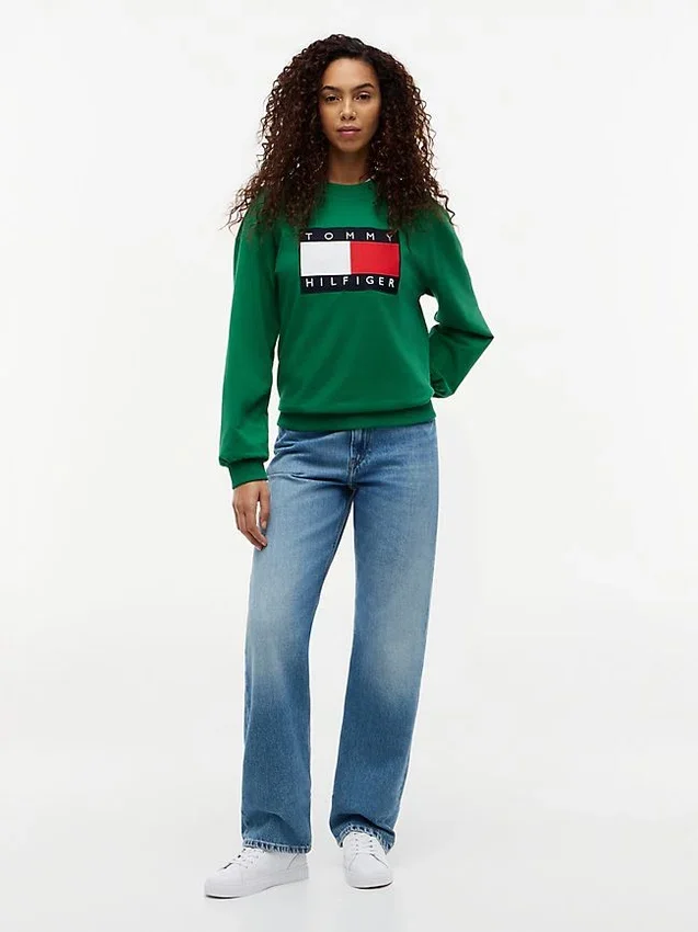 Flag Logo Sweatshirt Flag Logo Sweatshirt