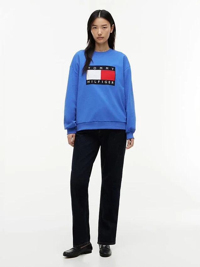 Flag Logo Sweatshirt Flag Logo Sweatshirt