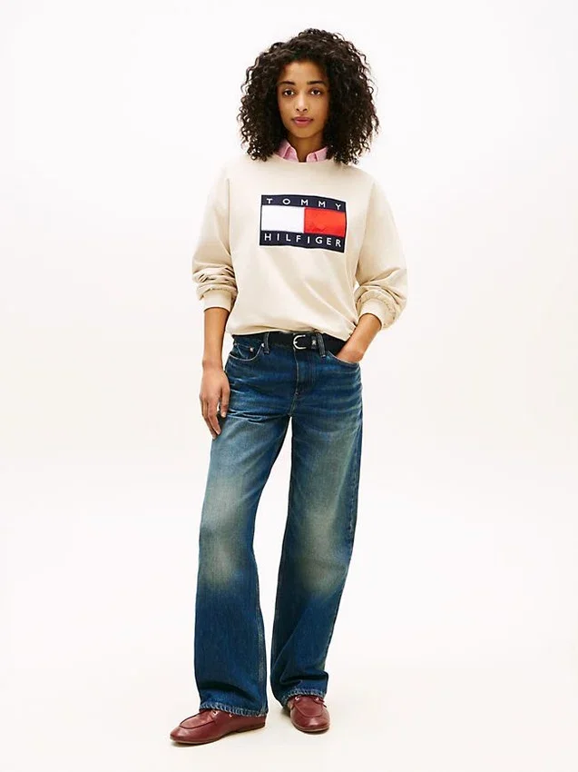 Flag Logo Sweatshirt Flag Logo Sweatshirt