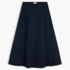 Flag Logo Trim Midi Skirt Flag Logo Trim Midi Skirt