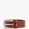 Flag Loop Leather Belt