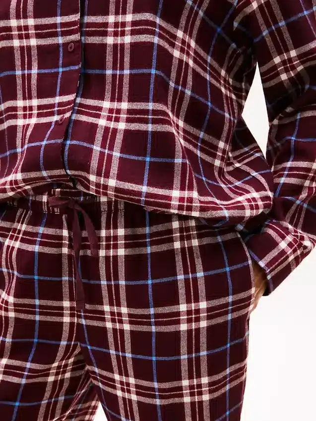 Flannel Shirt & Pant Sleep Set Flannel Shirt & Pant Sleep Set