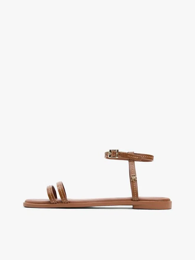 Flat Leather Sandal Flat Leather Sandal