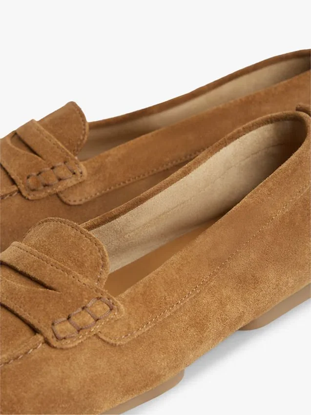Flexible Suede Penny Loafer Flexible Suede Penny Loafer
