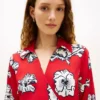 Floral Print Crepe Wrap Dress Floral Print Crepe Wrap Dress