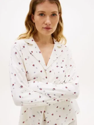 Floral Print Sleep Shirt
