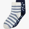 Floral & Stripe Trouser Sock 2-Pack Floral & Stripe Trouser Sock 2-Pack