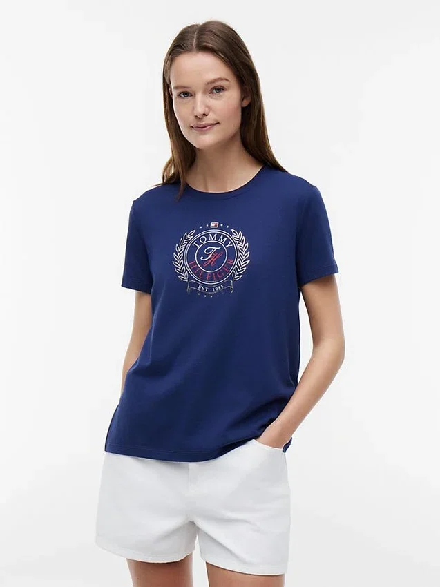 Foiled Laurel Leaf Logo T-Shirt Foiled Laurel Leaf Logo T-Shirt