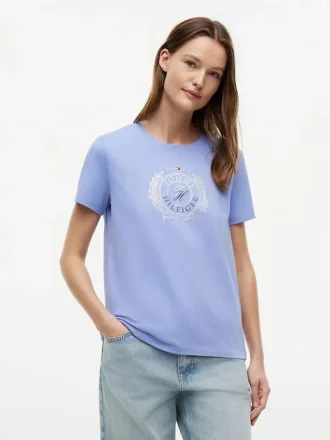 Foiled Laurel Leaf Logo T-Shirt