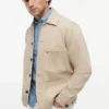 Garment-Dyed Denim Chore Jacket