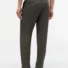 Garment-Dyed Linen Tapered Pant