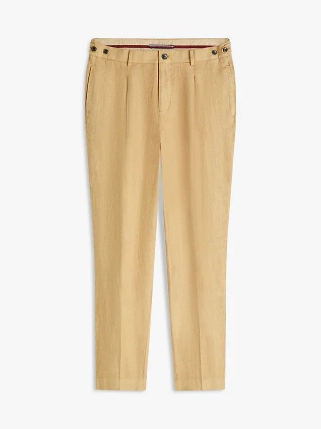 Garment-Dyed Linen Tapered Pant Garment-Dyed Linen Tapered Pant