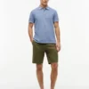 Garment-Dyed Regular Fit Polo